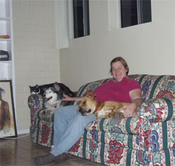 Carol and Lionel and Lucie and Sparky